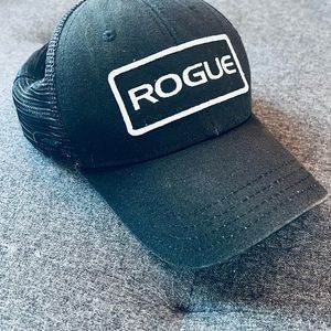 Rogue Unisex OSFA Black Hat - Adjustable Size